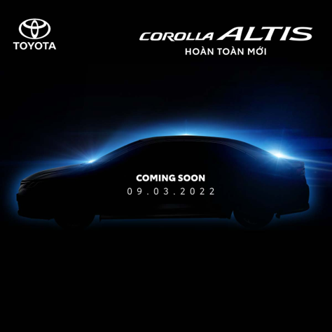 SỰ KIỆN RA MẮT XE TOYOTA COROLLA ALTIS 2022 HOÀN TOÀN MỚI