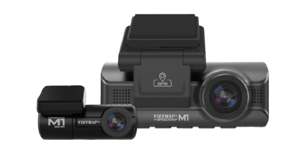 Camera hành trình VietMap M1 trước sau
