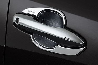 Ốp hõm tay nắm cửa mạ Crom